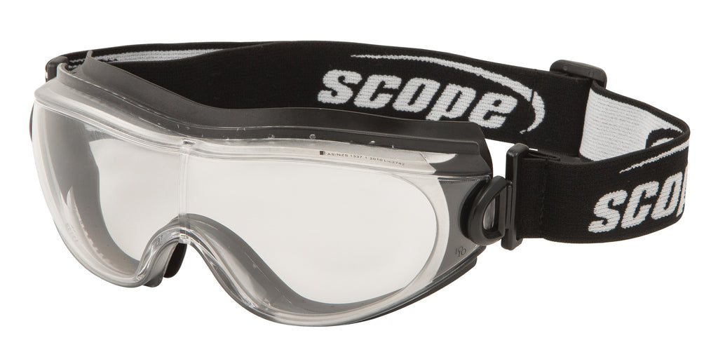 Clear Lens Safety Specs designed to Fit Over Sunglasses